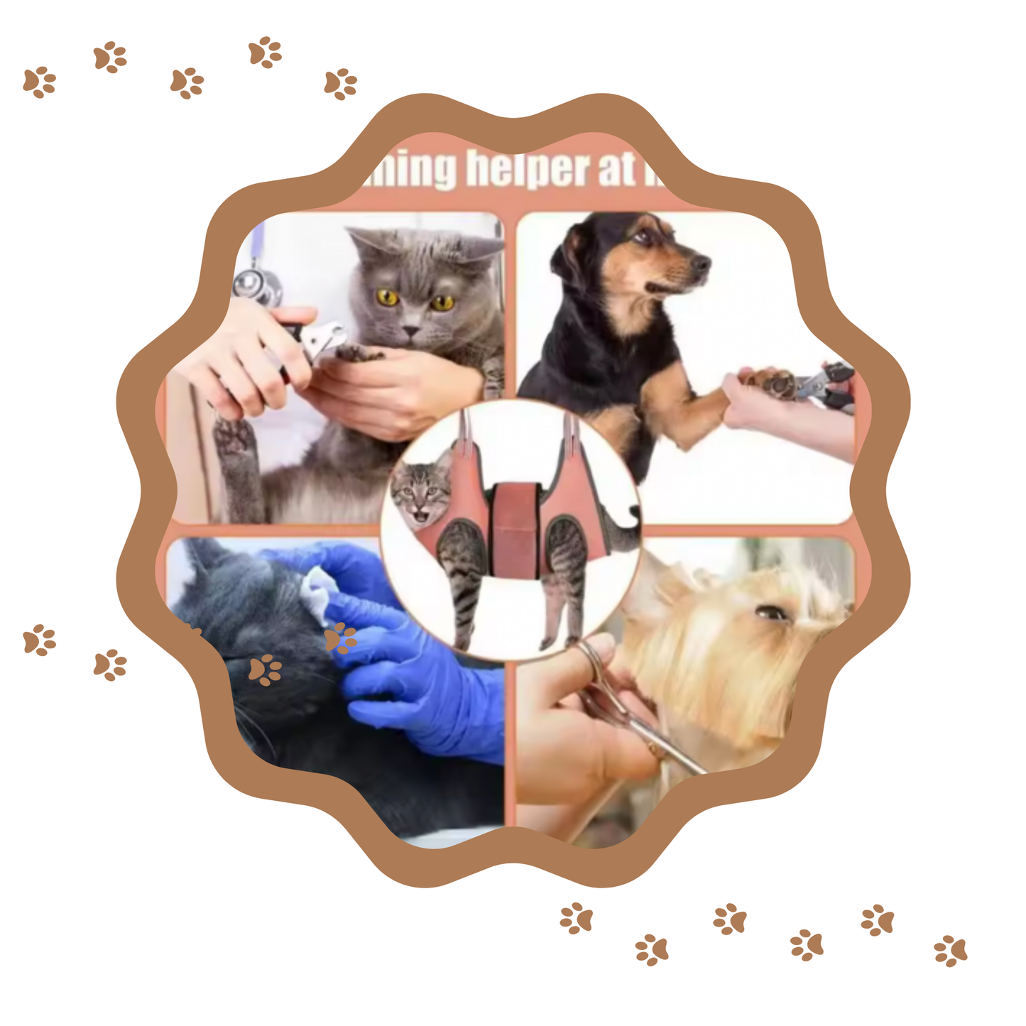 PurrFect Paws: The Ultimate Cat Grooming Hammock