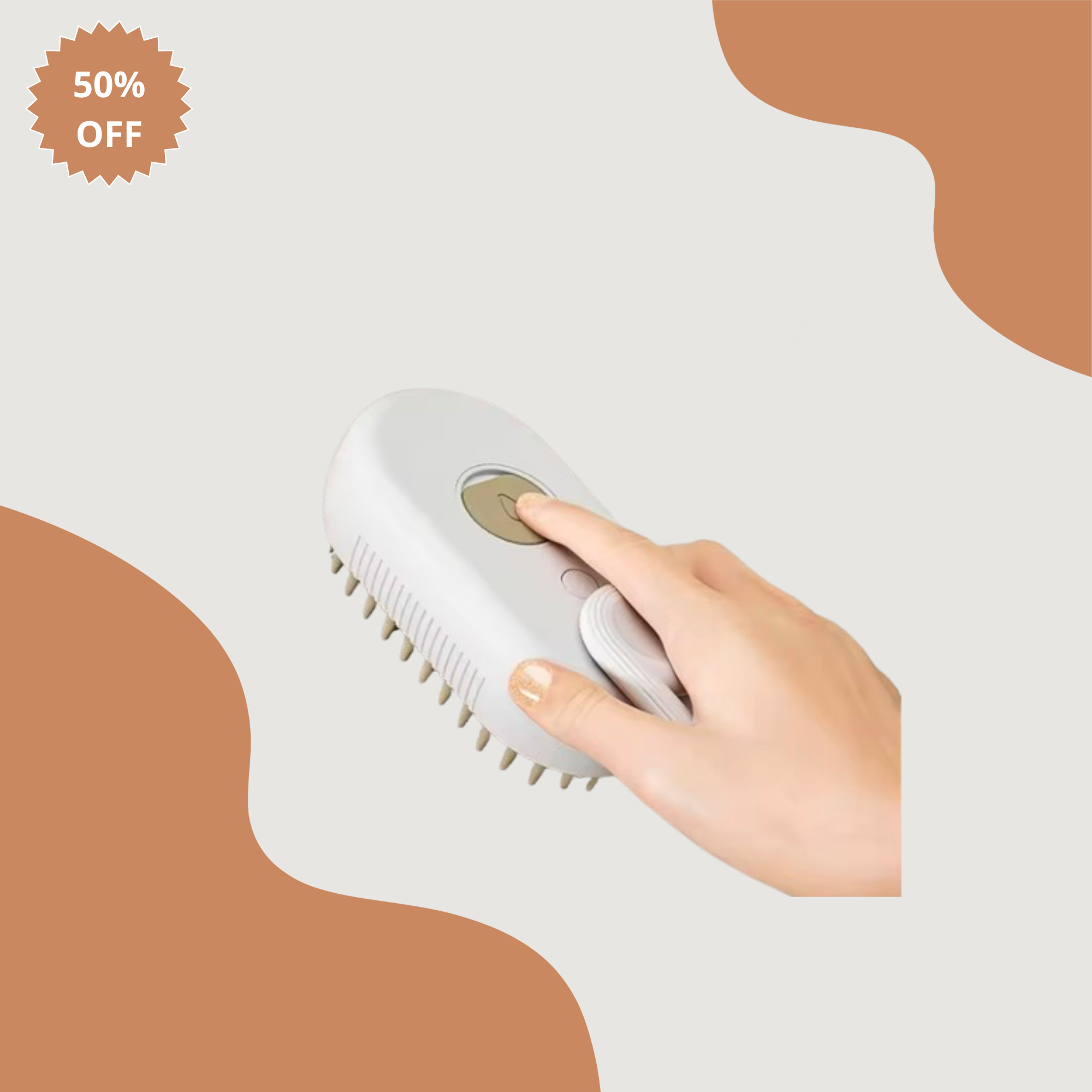 SpaSpray: 2-in-1 Pet Grooming Brush