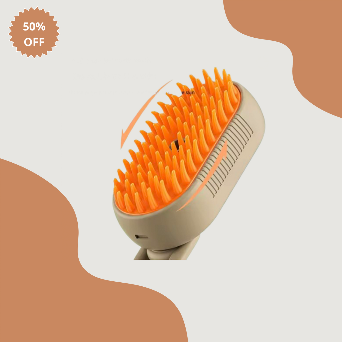 SpaSpray: 2-in-1 Pet Grooming Brush